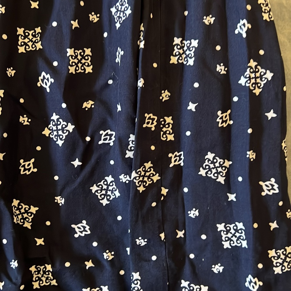 Vintage Pendleton Elegant Black and White Patterned Skirt 12 - Picture 2 of 4